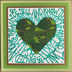 One of a kind scripture art